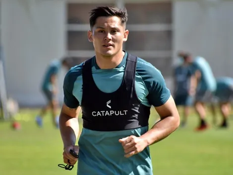 Juan Fuentes completa su primer entrenamiento con la UC