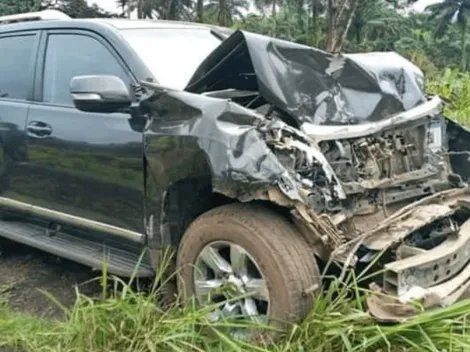 Eto'o sufre un violento accidente de tránsito