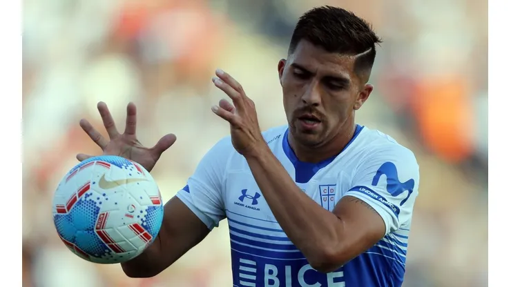 César Pinares jugó 54 partidos y anotó once goles con la camiseta de Universidad Católica