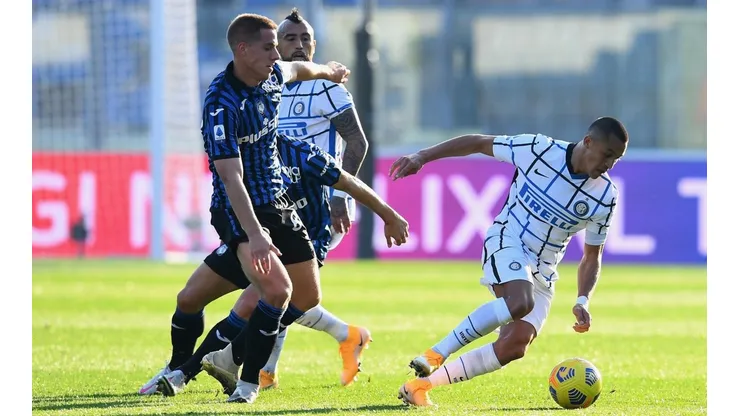 Inter solo rescató una igualdad en su visita a Atalanta.