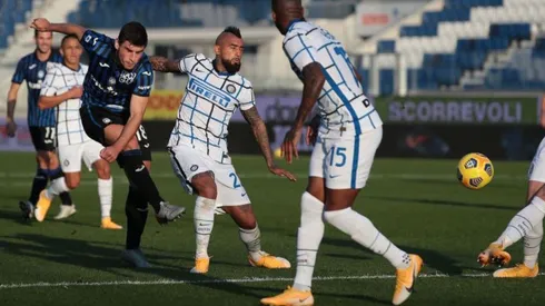 Vidal intenta levantar al Inter tras empate ante Atalanta
