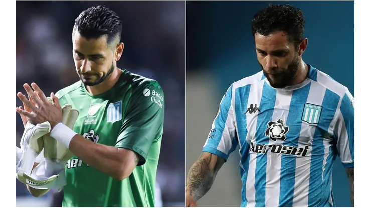 Arias y Mena lo pasan mal en Racing y no son tomados en cuenta por Rueda.