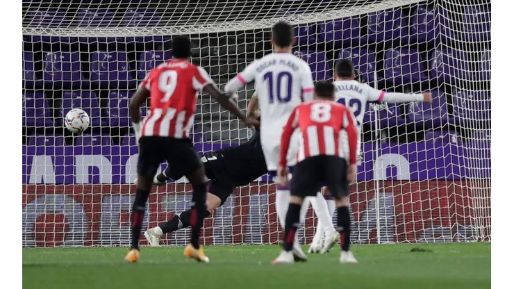 Orellana puso el 1-0 del Valladolid ante Athletic Club