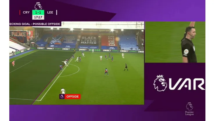 ¿Cuál offside? Escandaloso gol anulado al Leeds y Marcelo Bielsa.