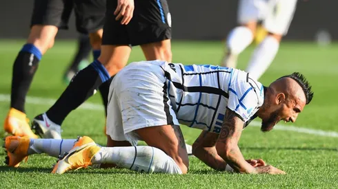 Arturo Vidal no pudo anotar