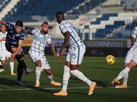 Inter de Milán deja escapar la victoria ante Atalanta