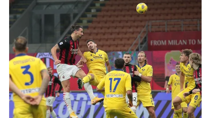 Zlatan fue el héroe del Milan ante el Hellas Verona