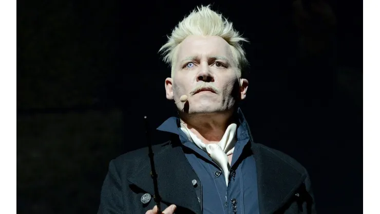 Johnny Depp como Grindelwald, en "Animales Fantásticos".