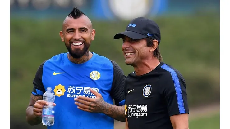 Vidal y Conte quieren repetir en el Inter los éxitos que cosecharon juntos en la Vecchia Signora.