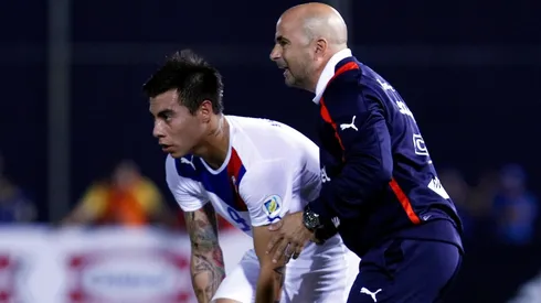Vargas y Sampaoli se reencontrarán