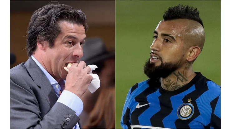 Nicola Berti no está conforme con el rendimiento de Arturo Vidal en el Inter de Milán