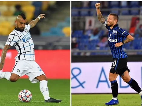 Horario: Inter de Vidal y Alexis se juega la vida contra el Atalanta