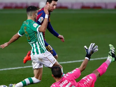 Messi le cambia la cara al Barcelona y golea al Betis de Pellegrini
