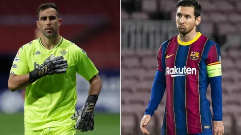 Claudio Bravo se reencuentra con Lionel Messi en la visita del Real Betis ante Barcelona este sábado.