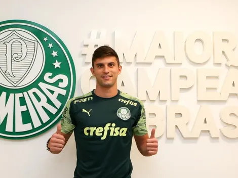 El notable gesto de Kuscevic para entrar como avión al Palmeiras