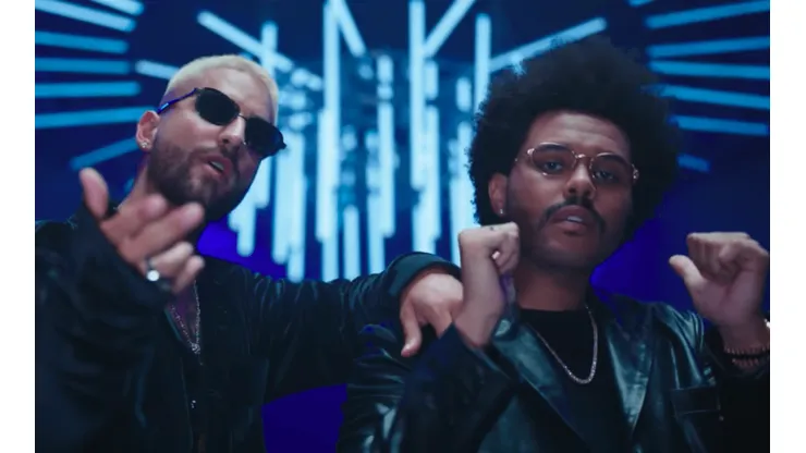 Maluma y The Weeknd anunciaron la colaboración a través de sus redes sociales.