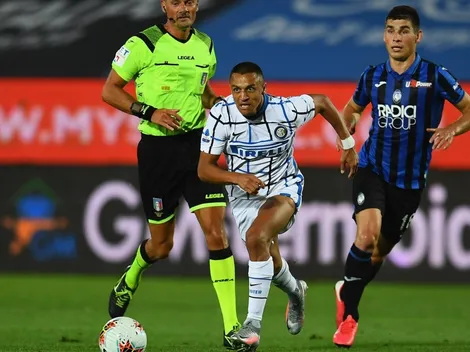 Alexis y Vidal visitan al Atalanta previo a la doble fecha Eliminatoria