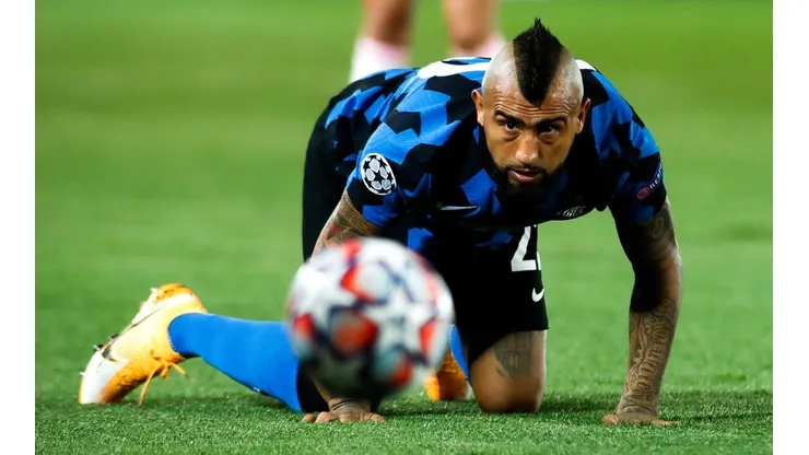 Arturo Vidal no tuvo un buen rendimiento ante Real Madrid y las críticas de la prensa italiana no se hicieron esperar