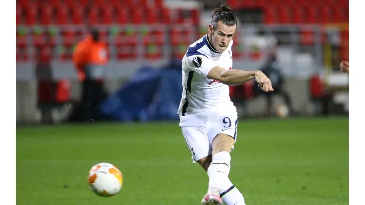 Tottenham armó el mini complejo deportivo para Bale en el Enfield Training Ground.
