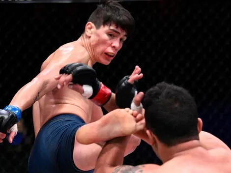 Nacho Bahamondes gana con tremendo KO y llega al UFC