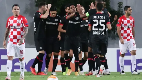 Leverkusen derrotó al Hapoel en Europa League, sin Charles Aránguiz.