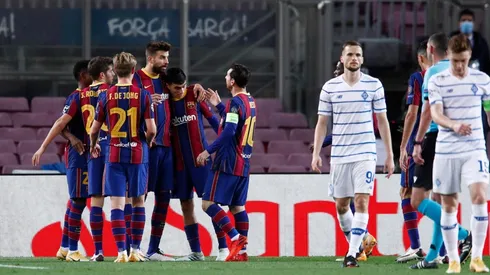 Barcelona se mantiene invicto en la Liga de Campeones.