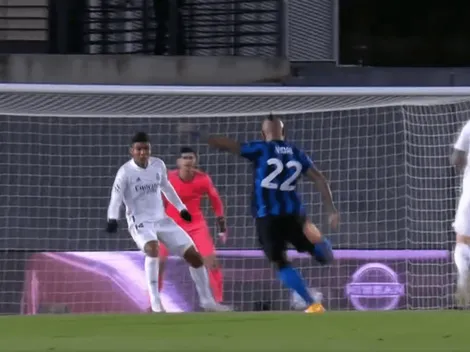 ¡Por poquito! Casi golazo de Vidal contra Real Madrid