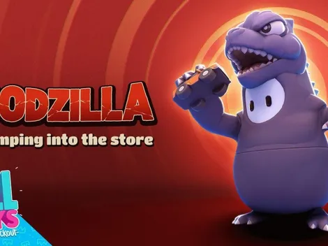 Godzilla aterriza en Fall Guys con su atuendo