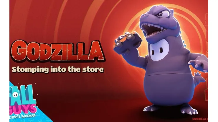 Godzilla llega a Fall Guys