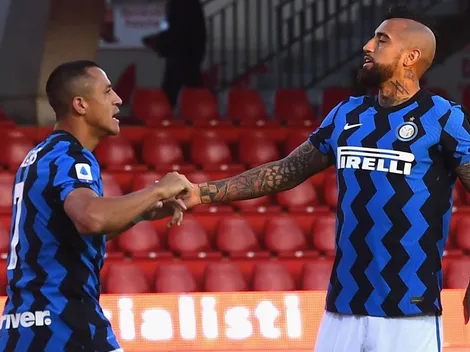 Vidal titular y Alexis suplente en el Inter contra Real Madrid