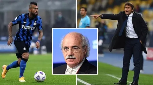 Según medios extranjeros Conte se sentiría "traicionado" por el insuficiente nivel mostrado por el chileno.