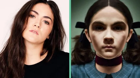Isabelle Fuhrman en la actualidad y en el inquietante afiche de "La Huérfana".