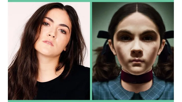 Isabelle Fuhrman en la actualidad y en el inquietante afiche de "La Huérfana".