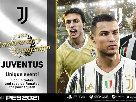 PES 2021 celebra el aniversario de Juventus con CR7 de regalo en myClub