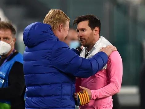 Koeman: "Messi no es un jugador que tenga dificultades para llevar"