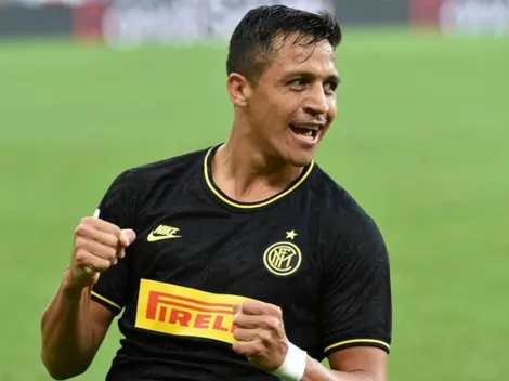 Alexis deslumbra con saludo en perfecto italiano en el Inter