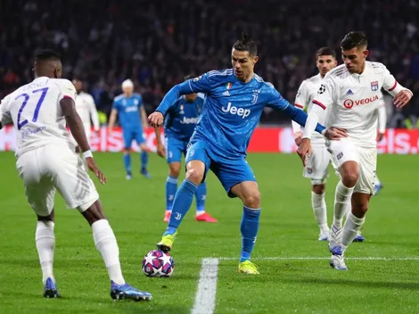 Juventus buscará dar vuelta la serie ante el Lyon por Champions League