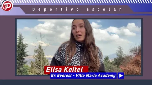 Elisa Keitel viene de una familia con tradición en el atletismo nacional, ahora busca brillar para representar a Chile.