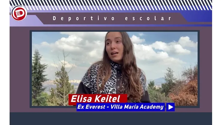 Elisa Keitel viene de una familia con tradición en el atletismo nacional, ahora busca brillar para representar a Chile.