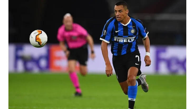 Alexis Sánchez jugó unos minutos en la victoria de Inter ante Getafe
