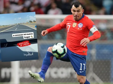 ¿Real, Atlético? Medel viaja a su nuevo hogar en Madrid