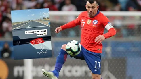 Gary Medel avisa que se va a Madrid.