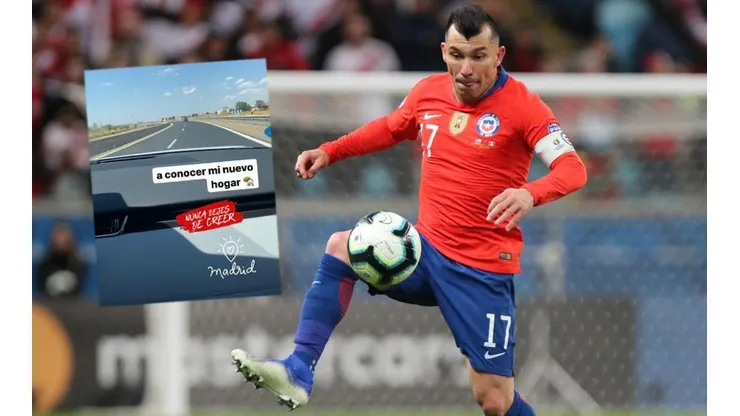 Gary Medel avisa que se va a Madrid.