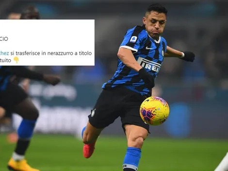 Alexis Sánchez es confirmado por el Inter hasta 2023