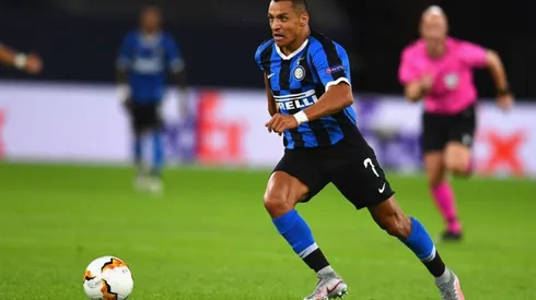 Alexis Sánchez jugó la parte final del partido ante Getafe