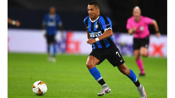 Alexis Sánchez jugó la parte final del partido ante Getafe