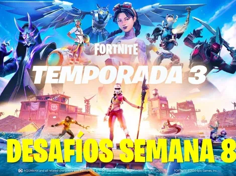 Se filtran los desafíos de la semana 8 de la Temporada 3 de Fortnite