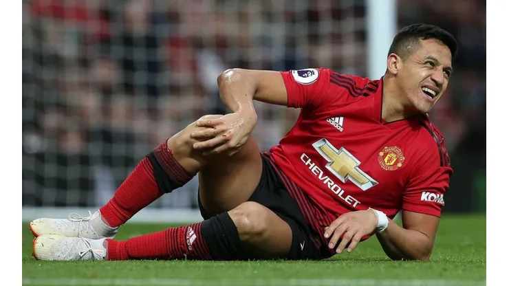 Alexis Sánchez no tuvo un buen paso por Manchester United