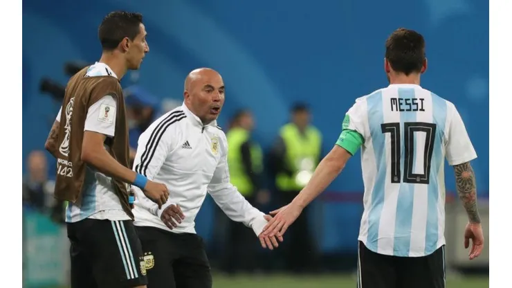 Jorge Sampaoli tuvo muchos roces en el Mundial