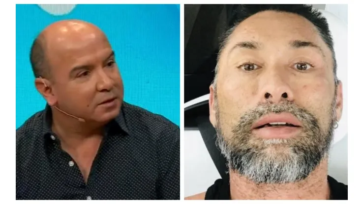 Andrés Baile en Pasapalabra y Marcelo Ríos en uno de sus autorretratos.